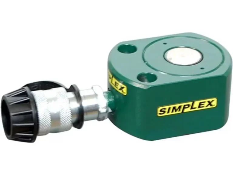 Rfs100 100 ton 8896 kn capacity 0.62 in 157 mm stroke single acting low height hydraulic cylinder.webp