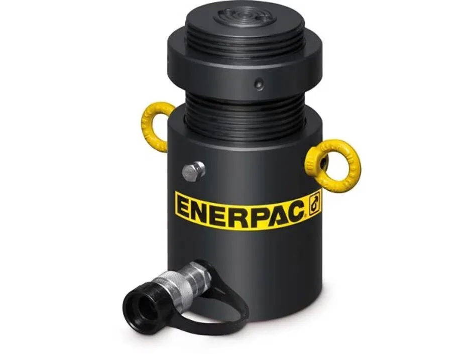 2 Enerpac HCL502 50 ton Capacity Single Acting High Tonnage Lock Nut Cylinder