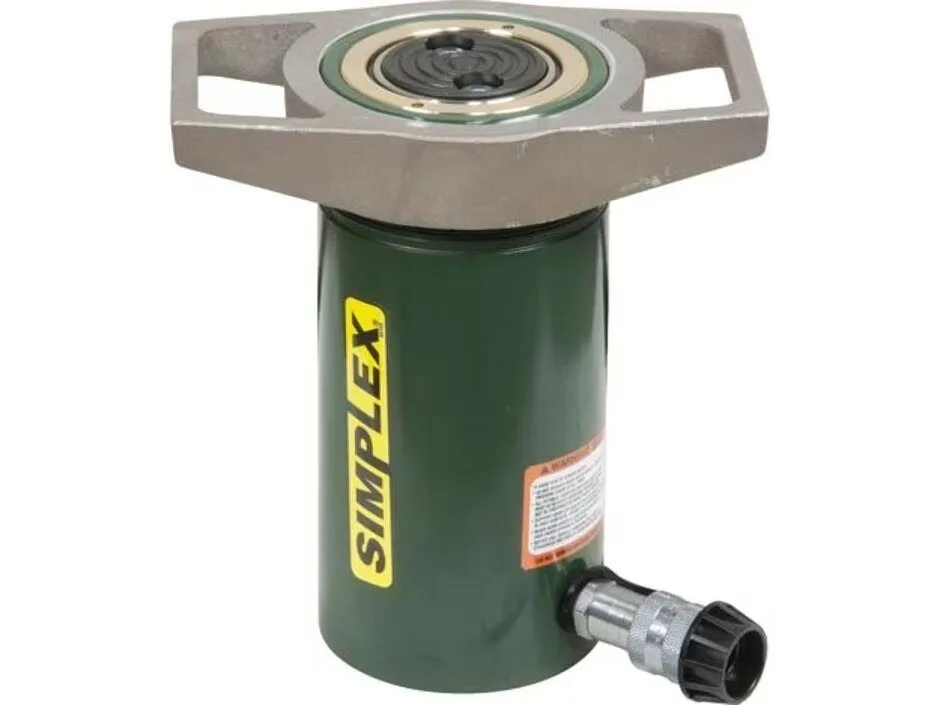 Simplex R1006, 100 ton Capacity Single Acting, General Purpose Hydraulic Cylinder with 6.63 in Stroke