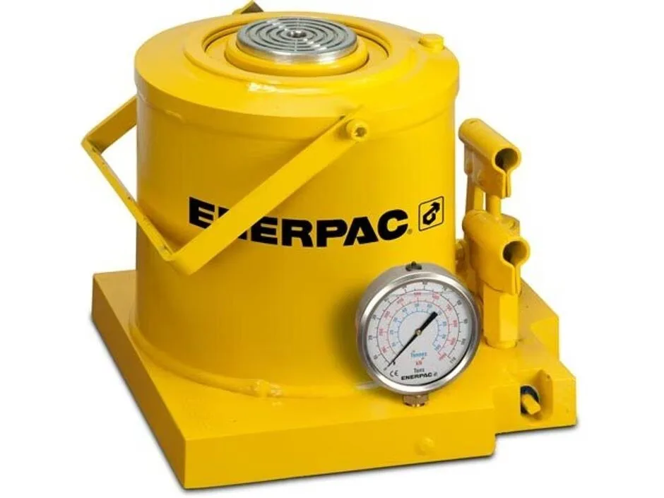 GBJ100, 110 Ton, 5.91 in Stroke, Hydraulic Industrial Bottle Jack
