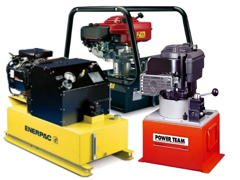 enerpac power team gas pumps