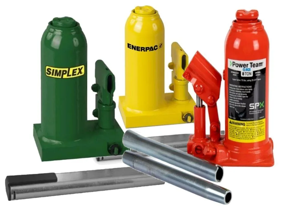Enerpac simplex power team bottle jacks