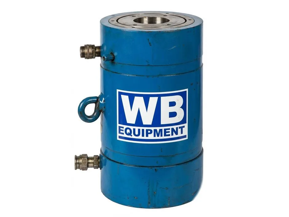 WB Equipment Custom Center Hole Double Acting Cylinder